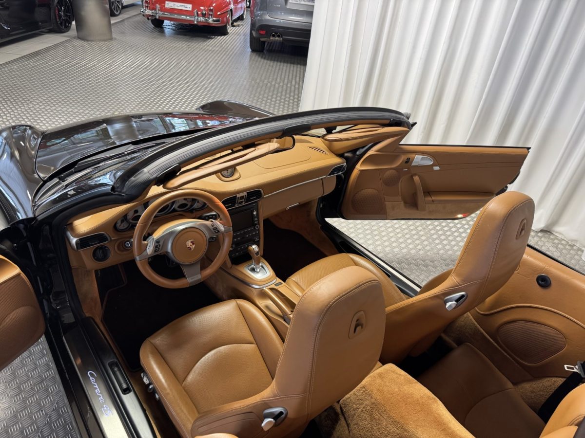 2009 PORSCHE 997 CARRERA 4S CABRIOLET PHASE 2 PDK 3L8 385CV