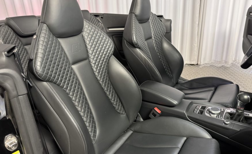 2018 AUDI S3 QUATTRO CABRIOLET 2.0L TFSI S TRONIC7 310CV