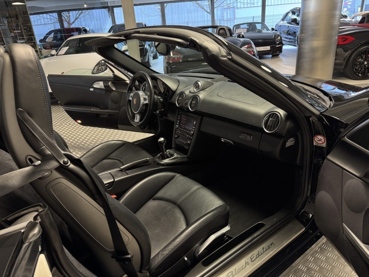 2011 PORSCHE BOXSTER 987 S BLACK EDITION 3L4 320CV Phase 2 BV6