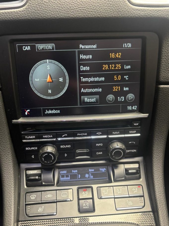 2015 PORSCHE BOXSTER 981 S 3L4 315 CH BV6 MECANIQUE