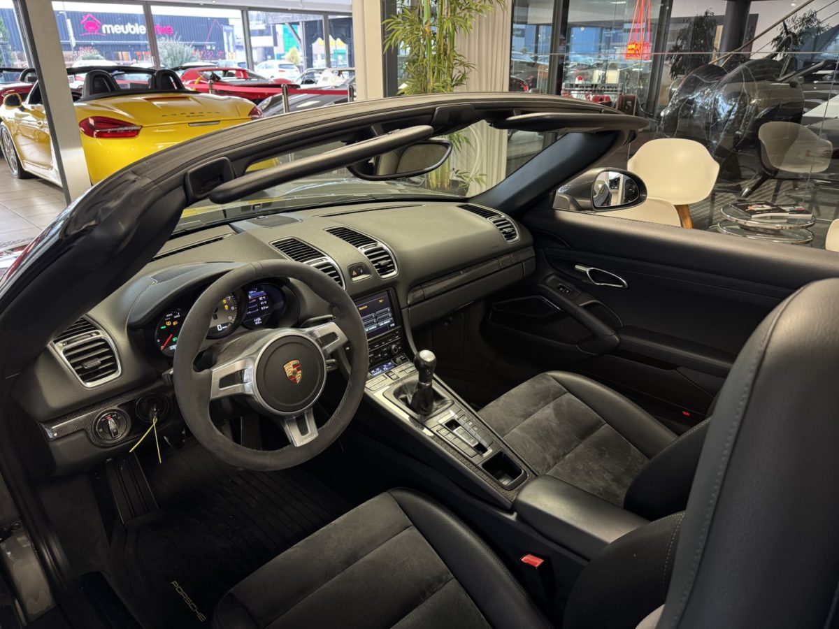 2015 PORSCHE BOXSTER 981 S 3L4 315 CH BV6 MECANIQUE