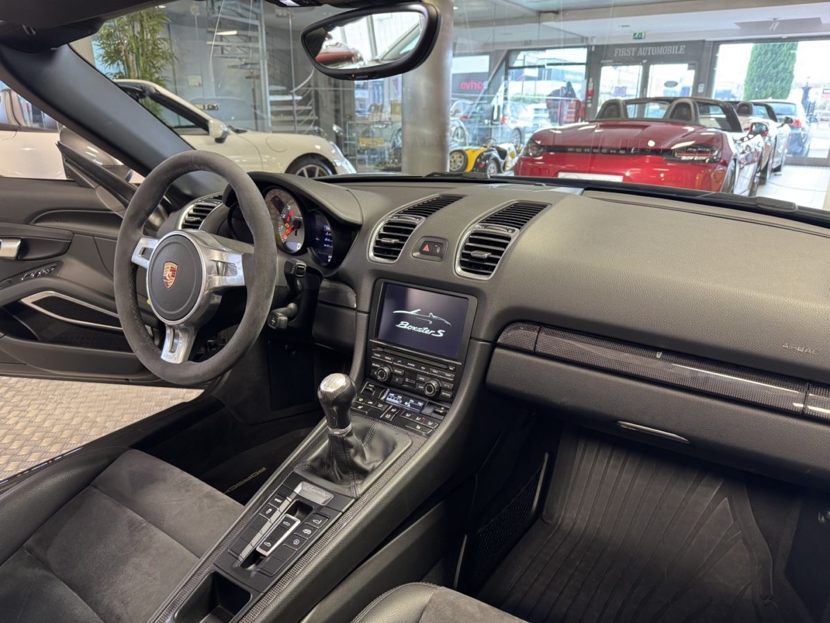 2015 PORSCHE BOXSTER 981 S 3L4 315 CH BV6 MECANIQUE