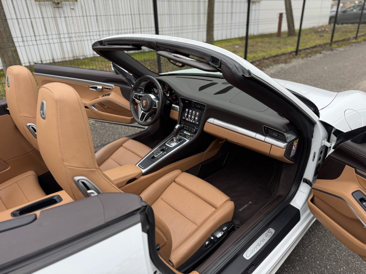 2017 PORSCHE 991 CARRERA 4S CABRIOLET PHASE 2 3L0 420 CV PDK PSE