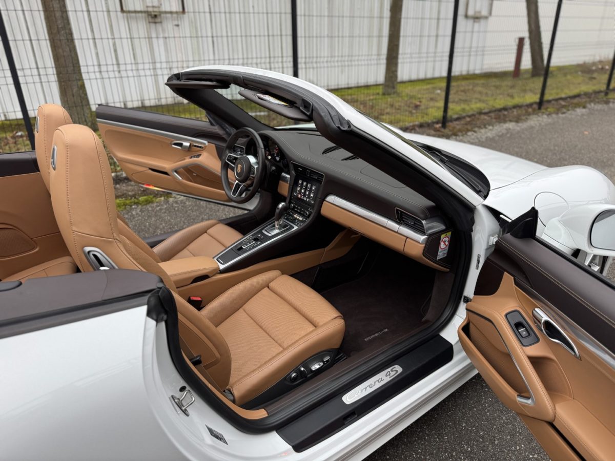 2017 PORSCHE 991 CARRERA 4S CABRIOLET PHASE 2 3L0 420 CV PDK PSE