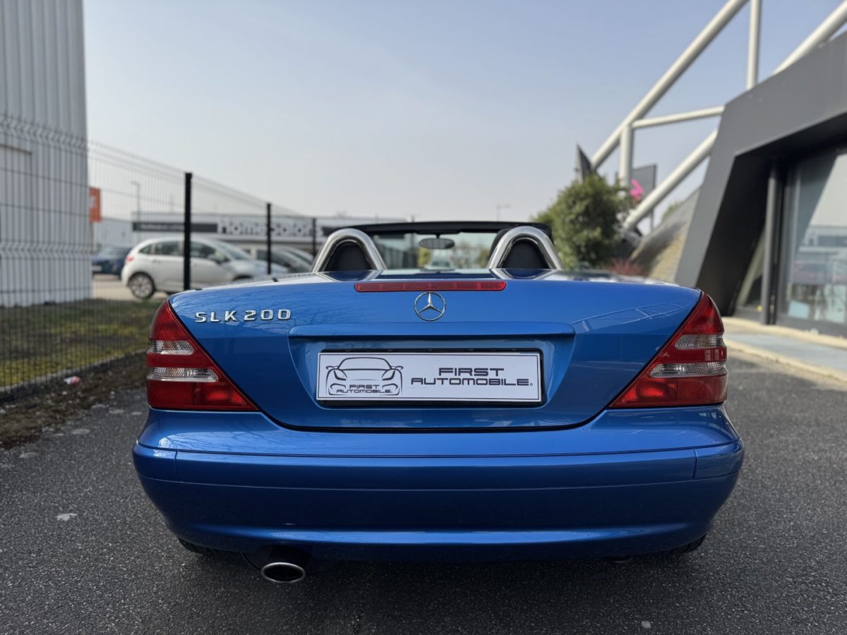 2002 MERCEDES BENZ SLK 200 KOMPRESSOR 2.0L 163 CV BVM6