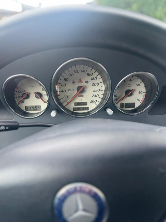 2002 MERCEDES BENZ SLK 200 KOMPRESSOR 2.0L 163 CV BVM6