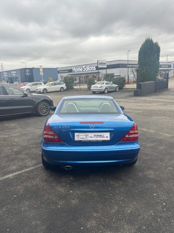 2002 MERCEDES BENZ SLK 200 KOMPRESSOR 2.0L 163 CV BVM6