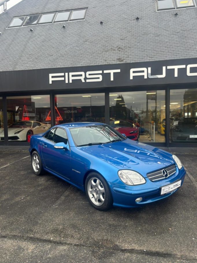 2002 MERCEDES BENZ SLK 200 KOMPRESSOR 2.0L 163 CV BVM6