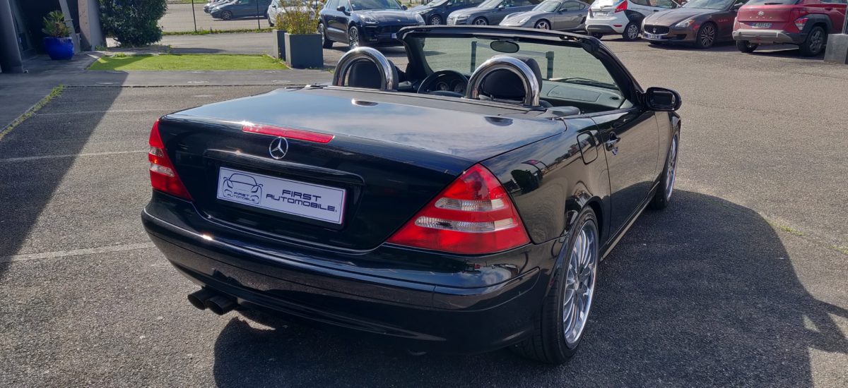 2001 MERCEDES BENZ SLK 200 KOMPRESSOR 2.0L 163 CV BVM6