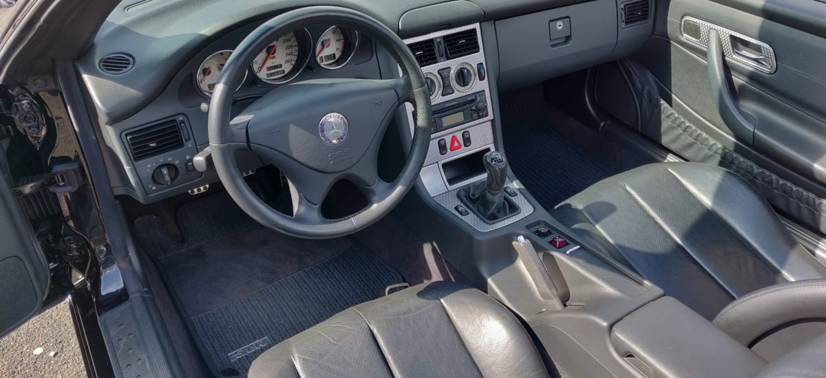 2001 MERCEDES BENZ SLK 200 KOMPRESSOR 2.0L 163 CV BVM6