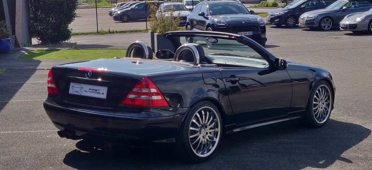 2001 MERCEDES BENZ SLK 200 KOMPRESSOR 2.0L 163 CV BVM6