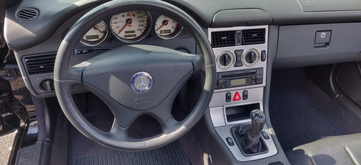 2001 MERCEDES BENZ SLK 200 KOMPRESSOR 2.0L 163 CV BVM6