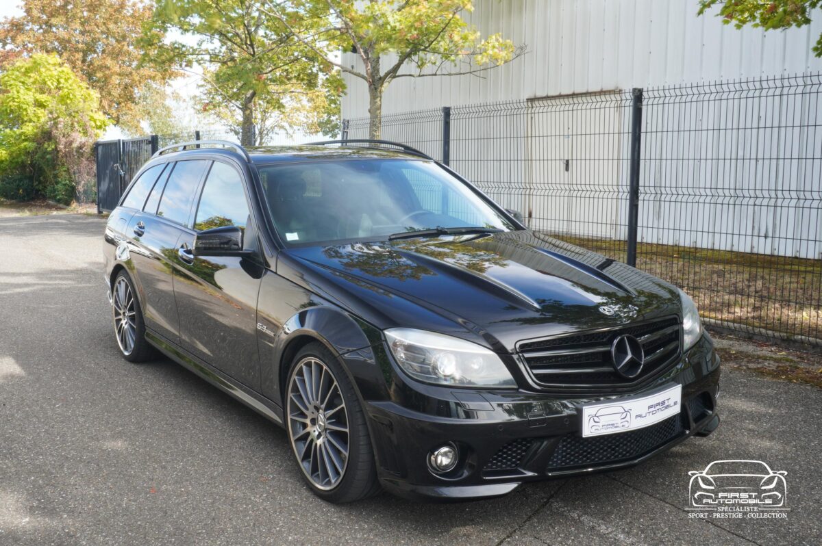 2011 MERCEDES BENZ C 63 AMG BREAK V8 6.3L 457 CH BVA7
