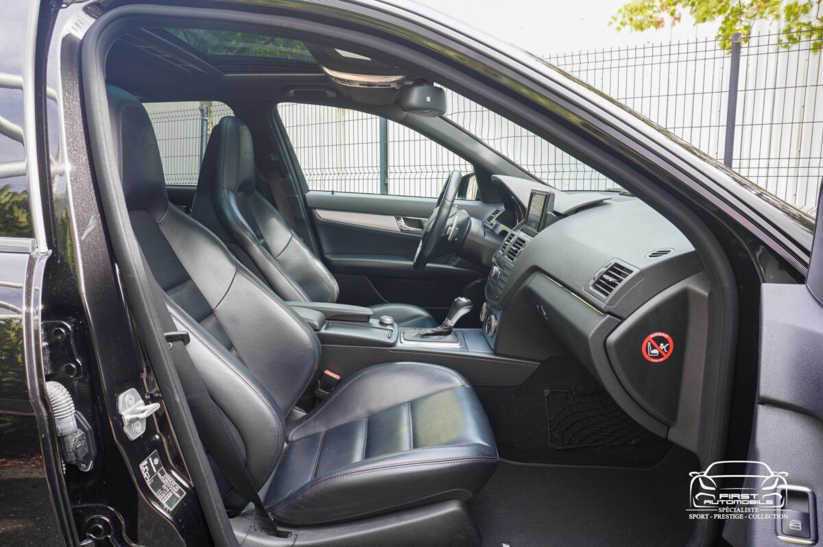 2011 MERCEDES BENZ C 63 AMG BREAK V8 6.3L 457 CH BVA7